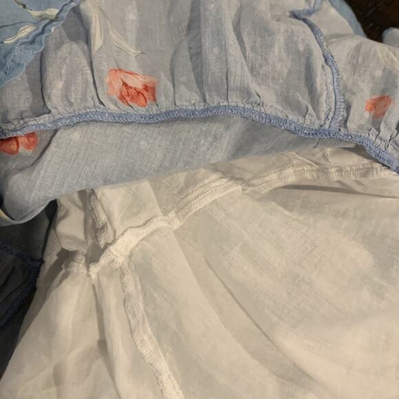 ESHAKTI WAYWARD FANCIES Floral Peplum Top 2X - Picture 7 of 10